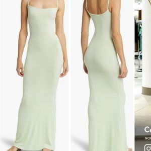 Skims honeydew dress